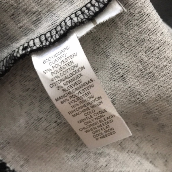 Loft - Black & White Patterned Dress - Picture 5 of 5